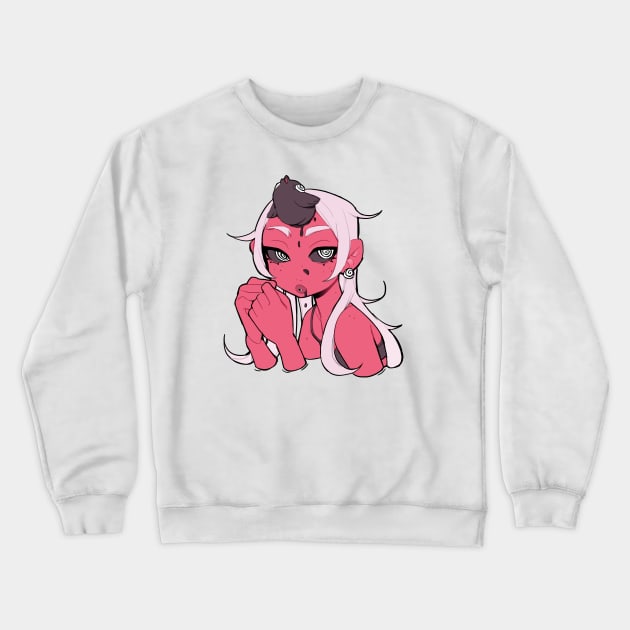 Bird Brains Crewneck Sweatshirt by gloomwastaken